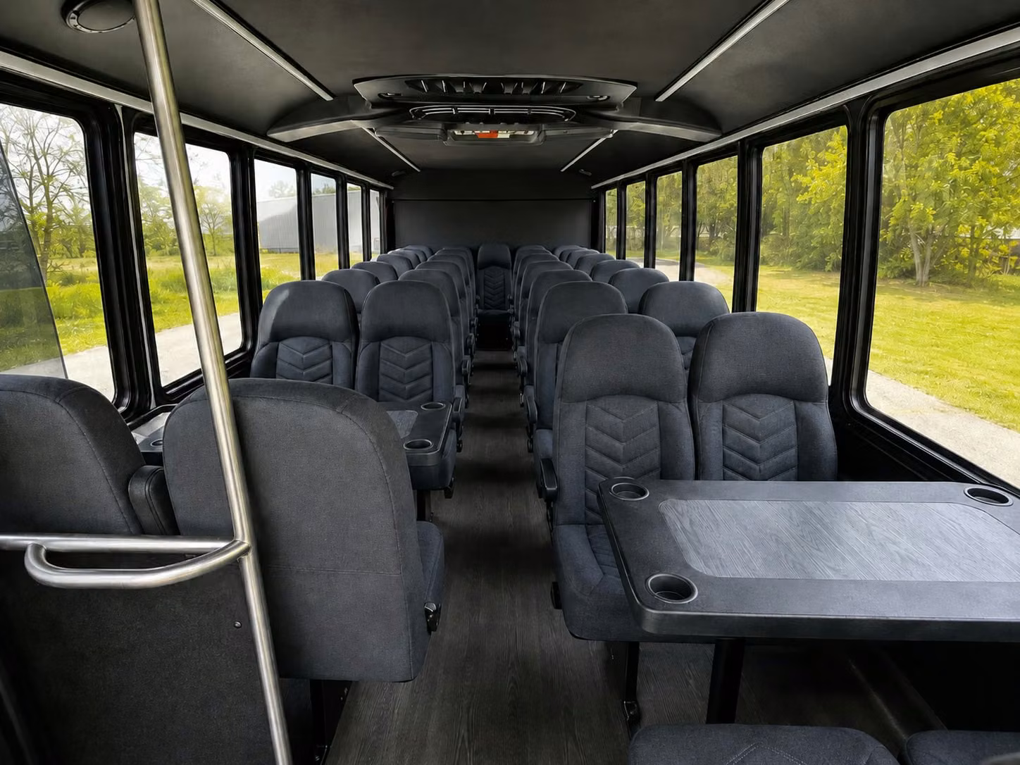 20 passenger minibus interior