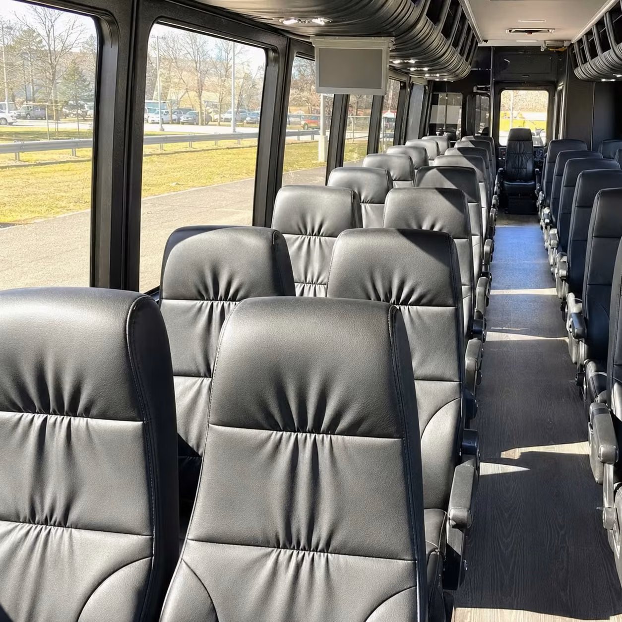 30 passenger minibus interior